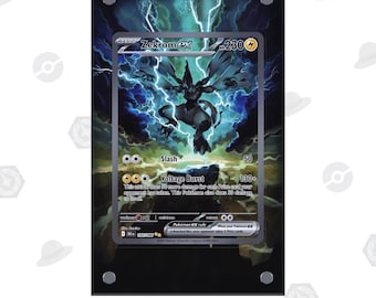 Zekrom ex 166/086 - Pokémon Extended Artwork Display Case