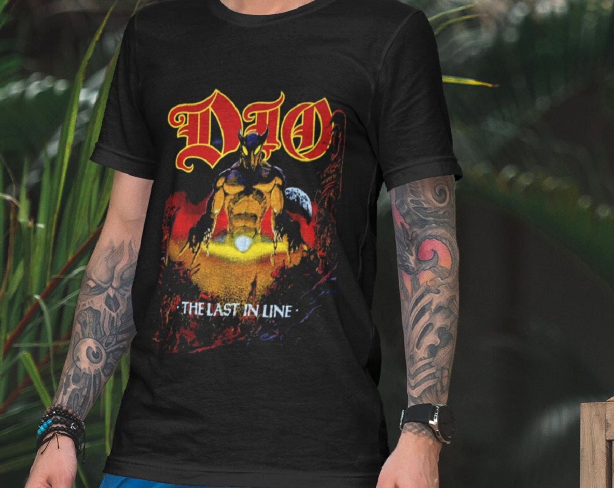 Dio Last In Line Tour, Dio band 80s Shirt