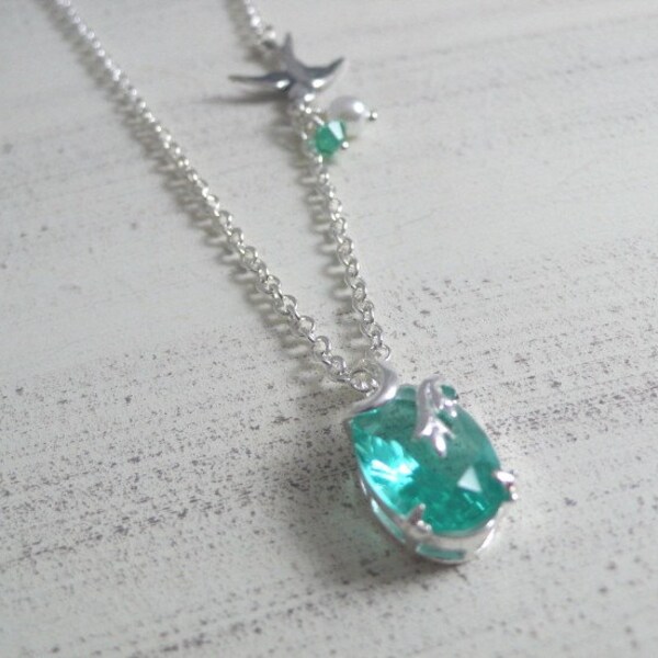 Spring Bird of Happiness Necklace