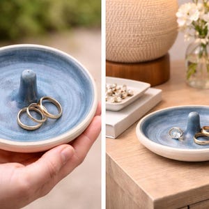 Hand-thrown Pottery Ring Dish