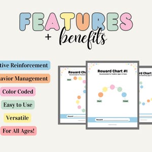 Printable Reward Chart Bundle Homeschool Behavior Management Chart ...