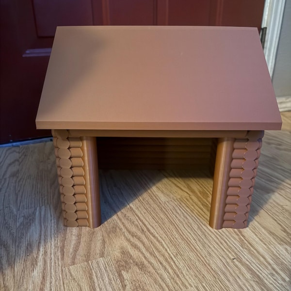 Log Cabin Box Turtle Hide, Large Reptile Hide