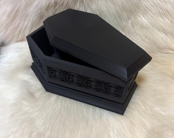 ゴシック棺型ジュエリーボックス | ビクトリア朝のヴァンパイアの小物