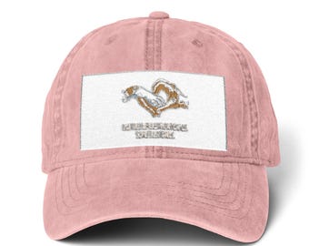 Women's Pigment-Dyed Cap with Fashion Undervisor (Embroidery)