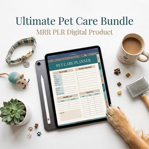 Ultimativer Haustierpflegeplaner zum Ausdrucken | Hunde- und Katzen-Tracker-Paket | Digitales Haustier-Tagebuch | PDF-Organizer für Haustiergesundheit und -routine Bild 4