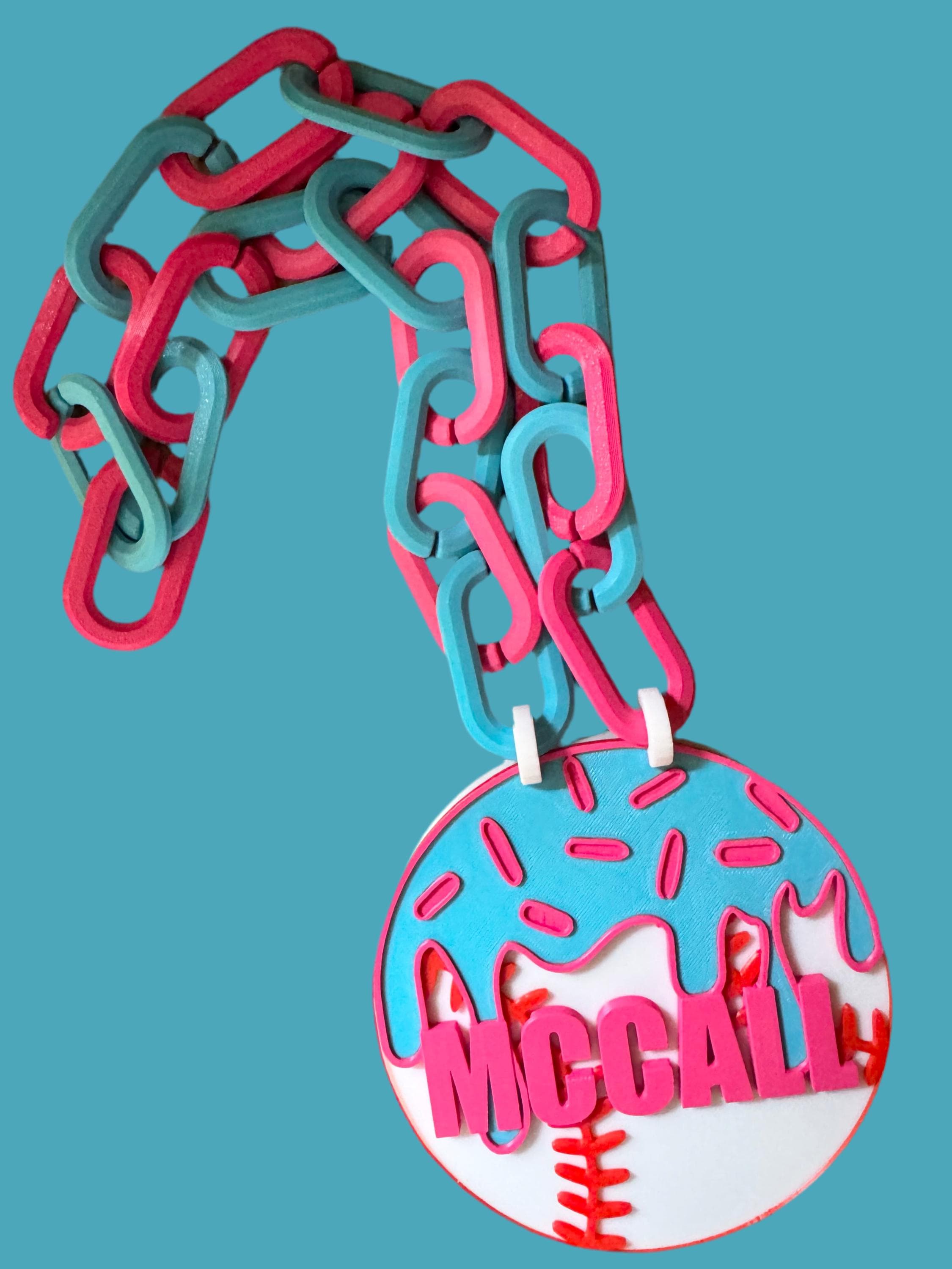 Baseball drip , drip , baseball ice cream ,  swag , melt , sport chains