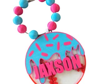 Drippy Baseball Accessories | Baseball Drip Bag | Custom Bat Bag Tag | Youth Baseball Gear | Personalized Baseball Gift