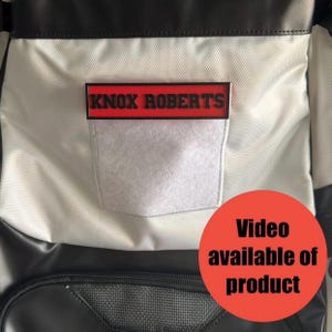 Drip Bat Bag Patches | Custom Name Patch | Baseball Bag Patch