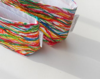 Crayon Scribbles Reusable Snack Bag Set