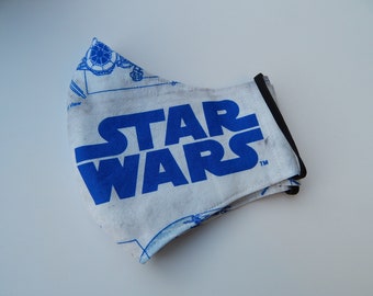 Star Wars Fabric Face Mask with Filter Pocket-Ready to Ship