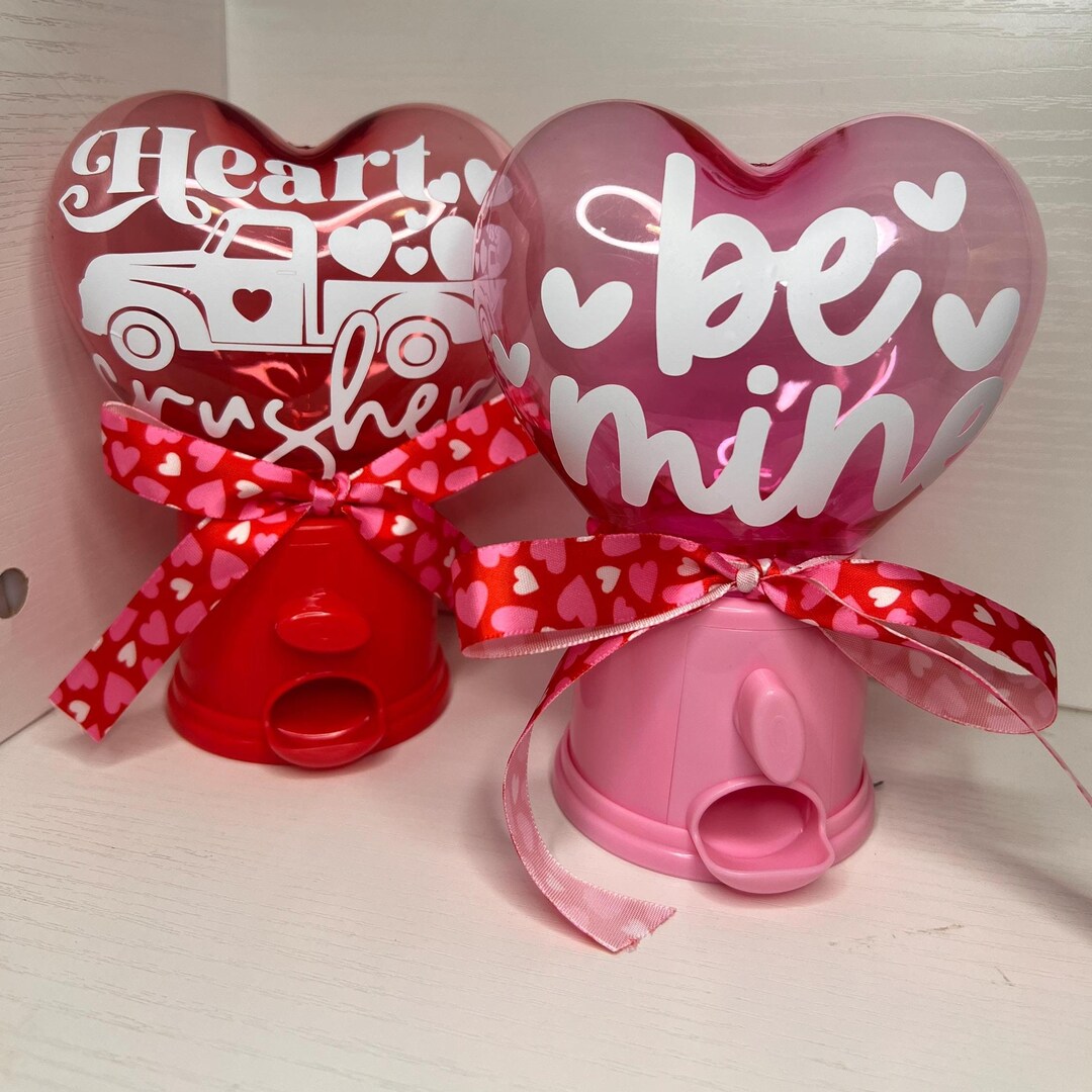 Valentines day candy dispenser etsy