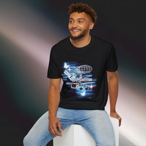 2000s Clothing Cybercore Graphic T-Shirt | Techwear Alternative Top | Webcore Cybergoth Shirt | Y2K Style Alt Clothing | 2000s Tech Inspired image 10