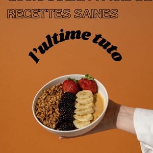 Gourmet-Gewichtsverlust: 1 Monat gesunde Rezepte + Bonus