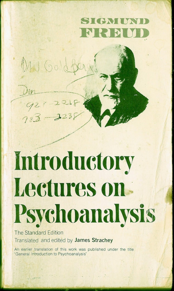 SIGMUND FREUD Introductory Lectures on Psychoanalysis 1977by