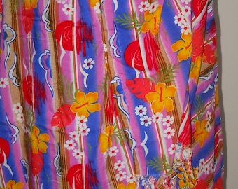Beach towel floral design print bright colors pool towel vacation resort towel
