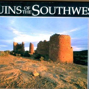 Les RUINES du SUD-OUEST, un lot de 15 cartes postales imprimées, le parc national des États-Unis, avec des légendes détaillées, sans inscription, sans inscription