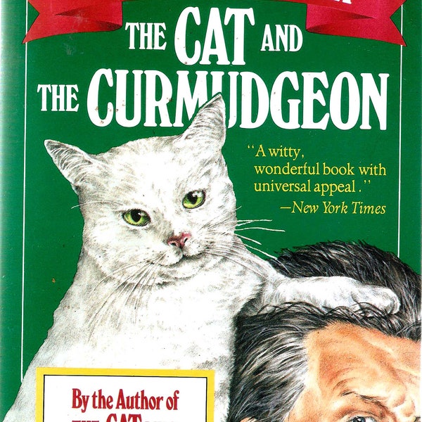 The Cat and the Curmudgeon National Bestseller Book First Edition Cleveland Amory, Cat called Polar Bear Humorous Stories
