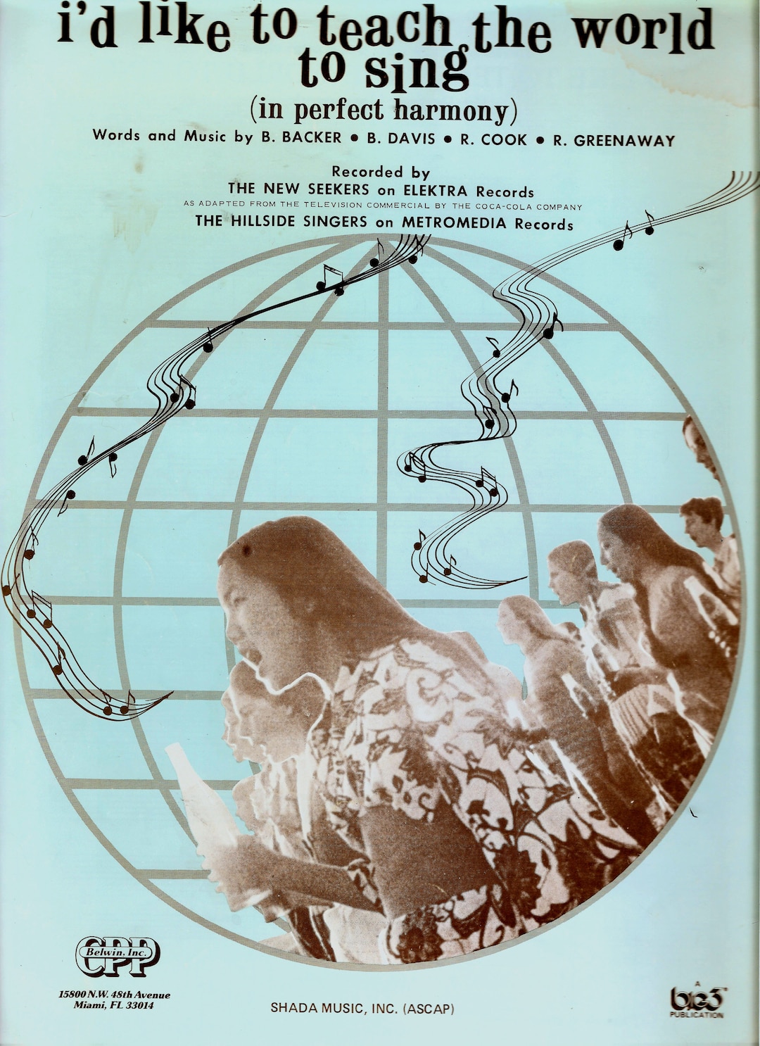 I'd Like to Teach the World to Sing in Perfect Harmony Digital Music