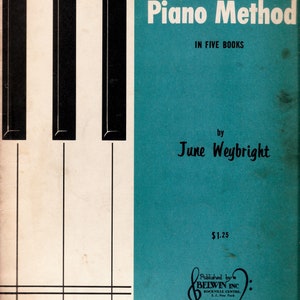 Belwin Piano Method Book Two von June Weybright in fünf Büchern