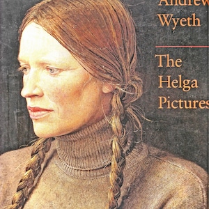 Andrew Wyeth THE HELGA PICTURES édition 1987 collection du trésor national aquarelles au pinceau sec croquis au crayon dessins émotions