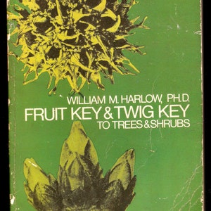 Fruit Key and Twig Key to Trees and Shrubs, William M.Harlow 1959 Dover Edition, New York, easily used keys to fruit and twig identification