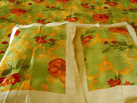 枕 2 個付きベッドカバー、光沢のある花柄寝具カバーセット、長方形の