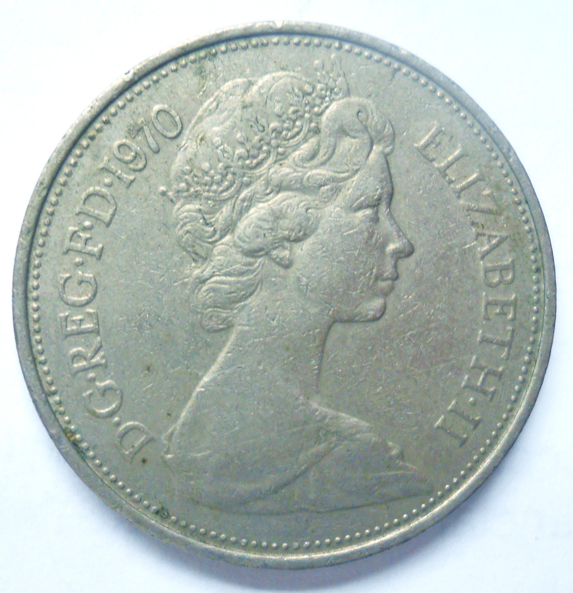 1968 10 new pence - Etsy 日本