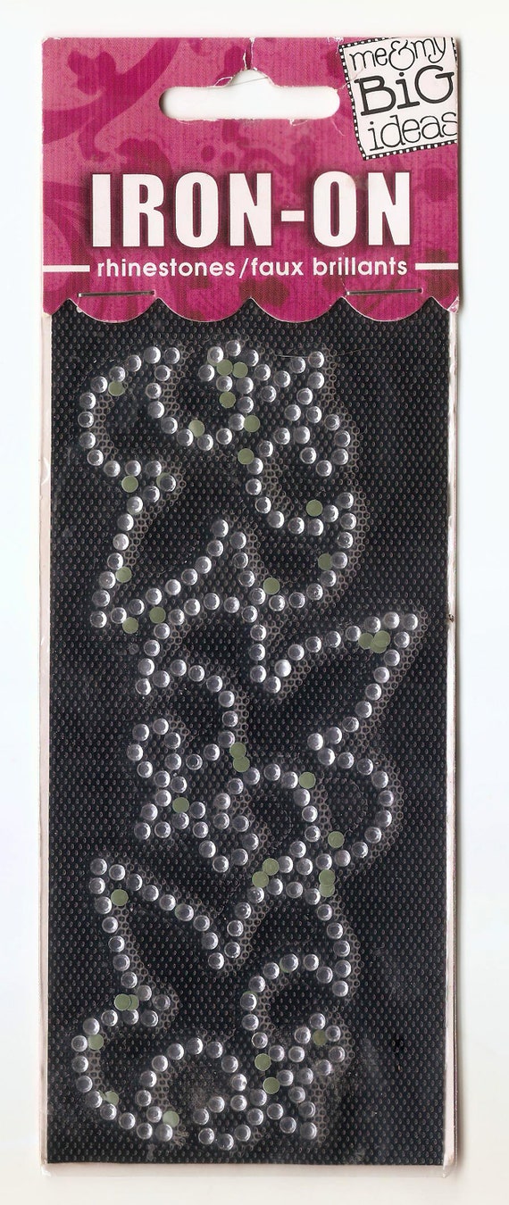 Applique di strass, applique termoadesive fai da te con strass