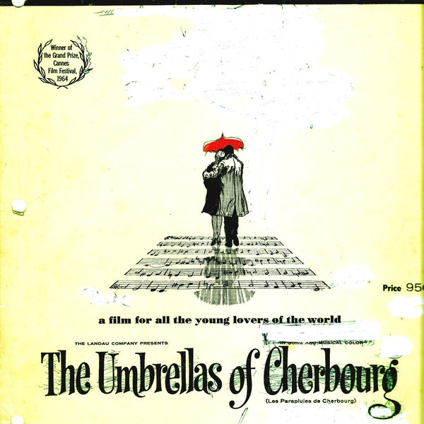 Music sheet Watch What happens from The Umbrellas of Sherbourg The Husband Theme for all Young Lovers of The World 1967 Digital Download PDF