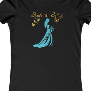 花嫁になる女性用Tシャツ、ブライダルシャワーギフト、婚約パーティーシャツ、結婚祝いアパレル、未来のミセスシャツ、かわいい花嫁シャツ