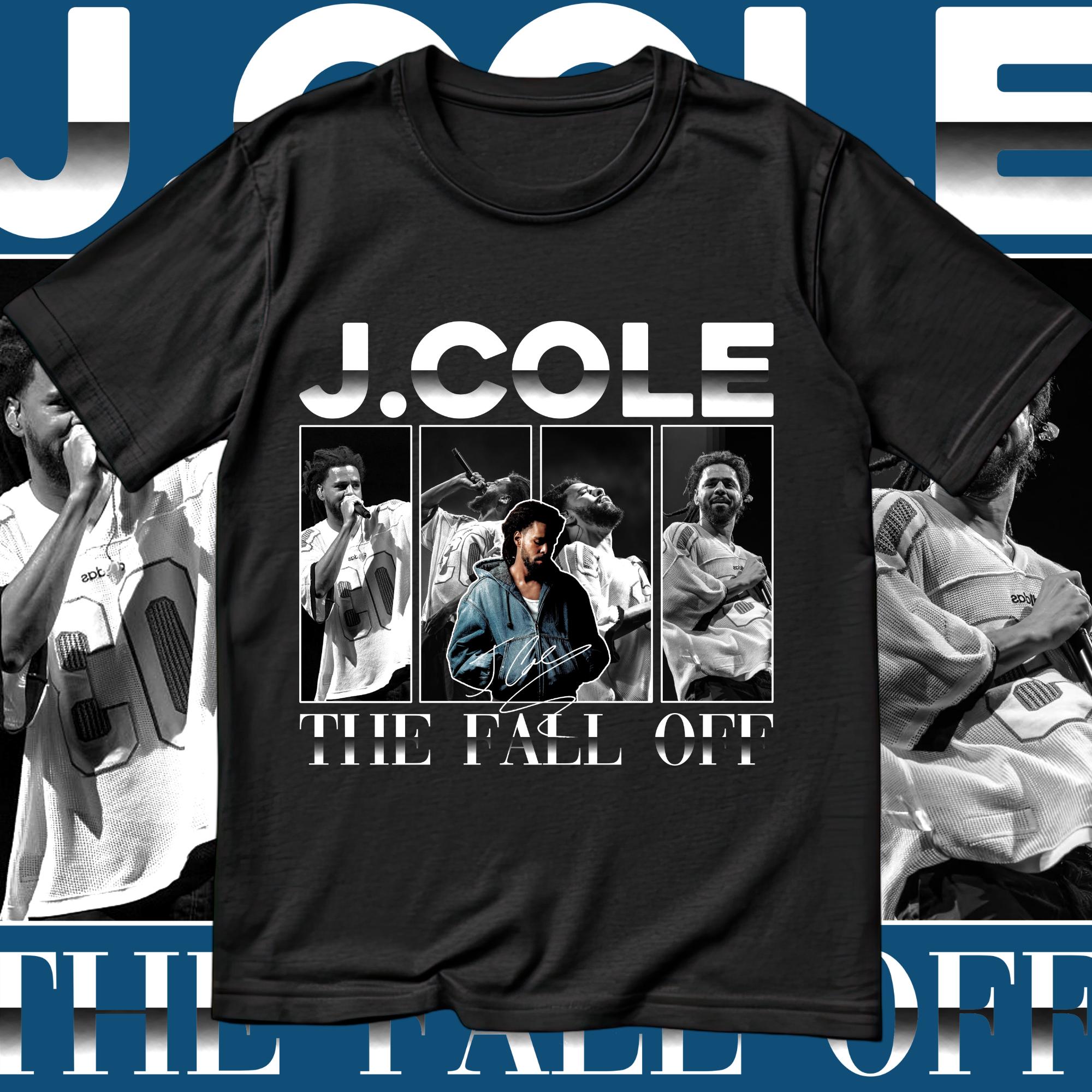 J. Cole the Fall off Tour T-shirt - Etsy