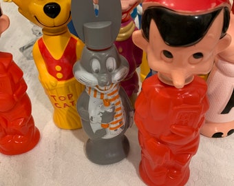 60s米国ビンテージsoaky ソーキー ソープボトル 50s ビンテージトイ 60' The Deputy Dawg アメリカ ヴィンテージ わんわん保安官 ソーキー