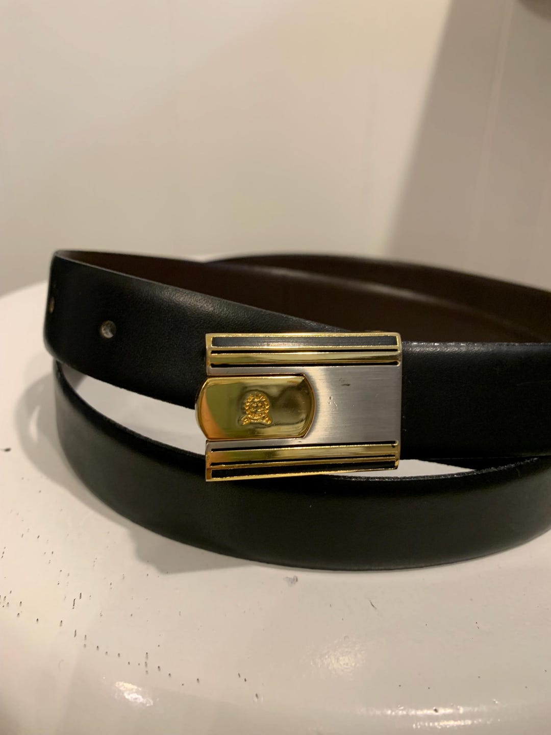 Vintage Christian Dior Geniue Leather Men\'s Belt Black Size 36 Dior | Accessories | Vintage Christian Dior Geniue Leather  main image 4
