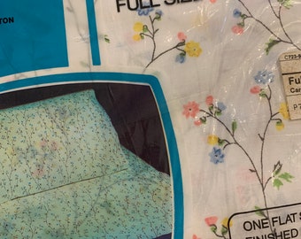 J C Penny’s Vintage Flat Sheet Caroline