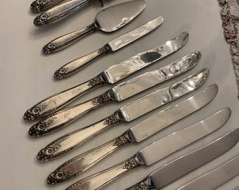 International Silver Prelude Sterling Handles Knives Or Serving Pieces Replacements