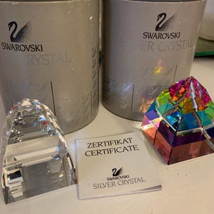 Swarovski Crystal Pyramid - Etsy
