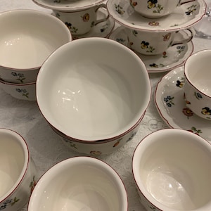 Villeroy &Boch Petite Fleur Replacements Teacup, Saucer Bowls Ramekins Your Choice