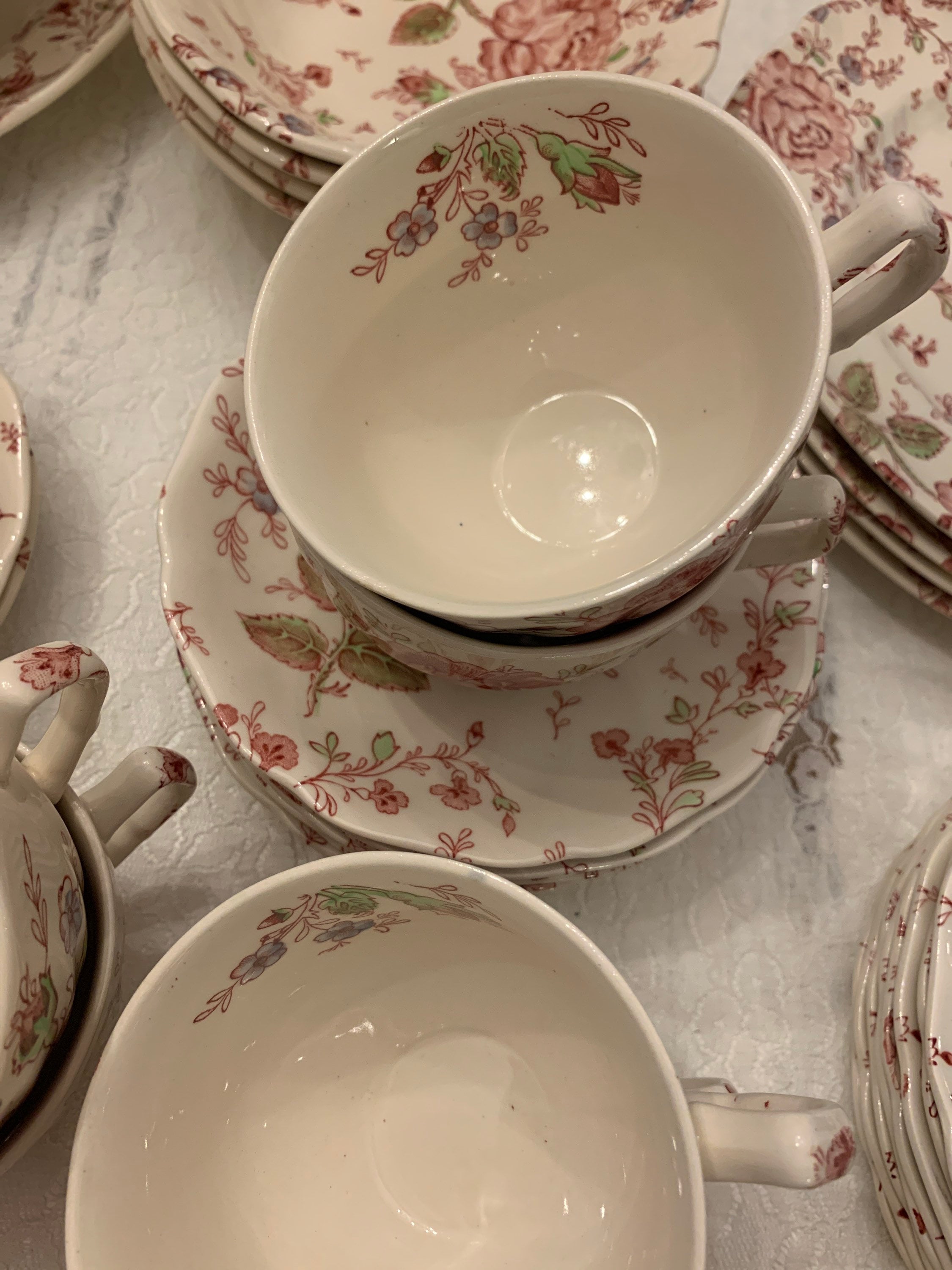 Rose Chintz Johnson Bros Open Stock Assorted Pieces Vintage China