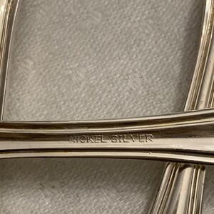 Vintage Flatware Nickle Silver Scroll Edges Replacements Old Silverware image 9