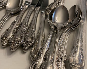 Oneida Brahms Silverware Stainless Replacements Discontinued
