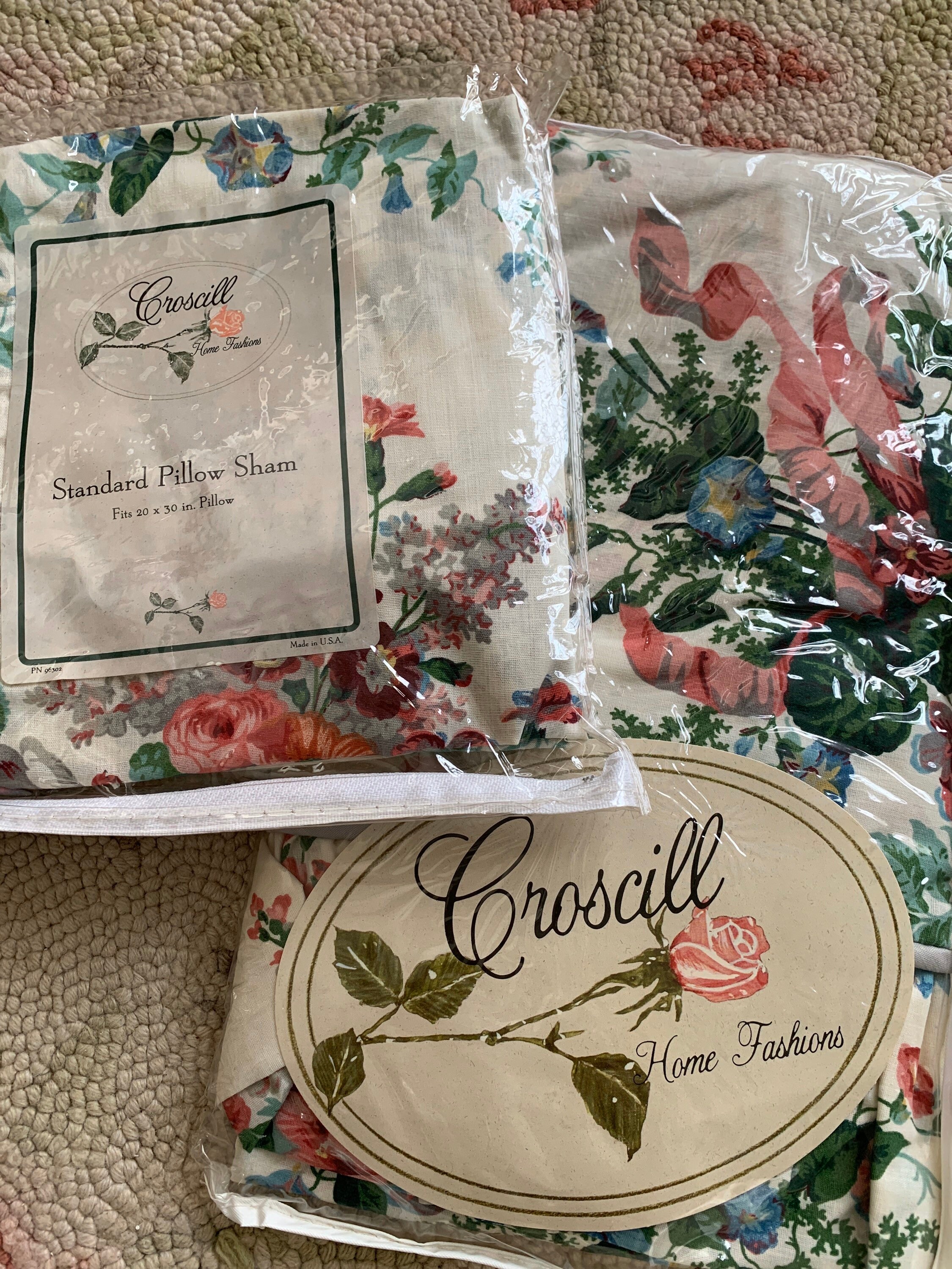Croscill pillow clearance shams