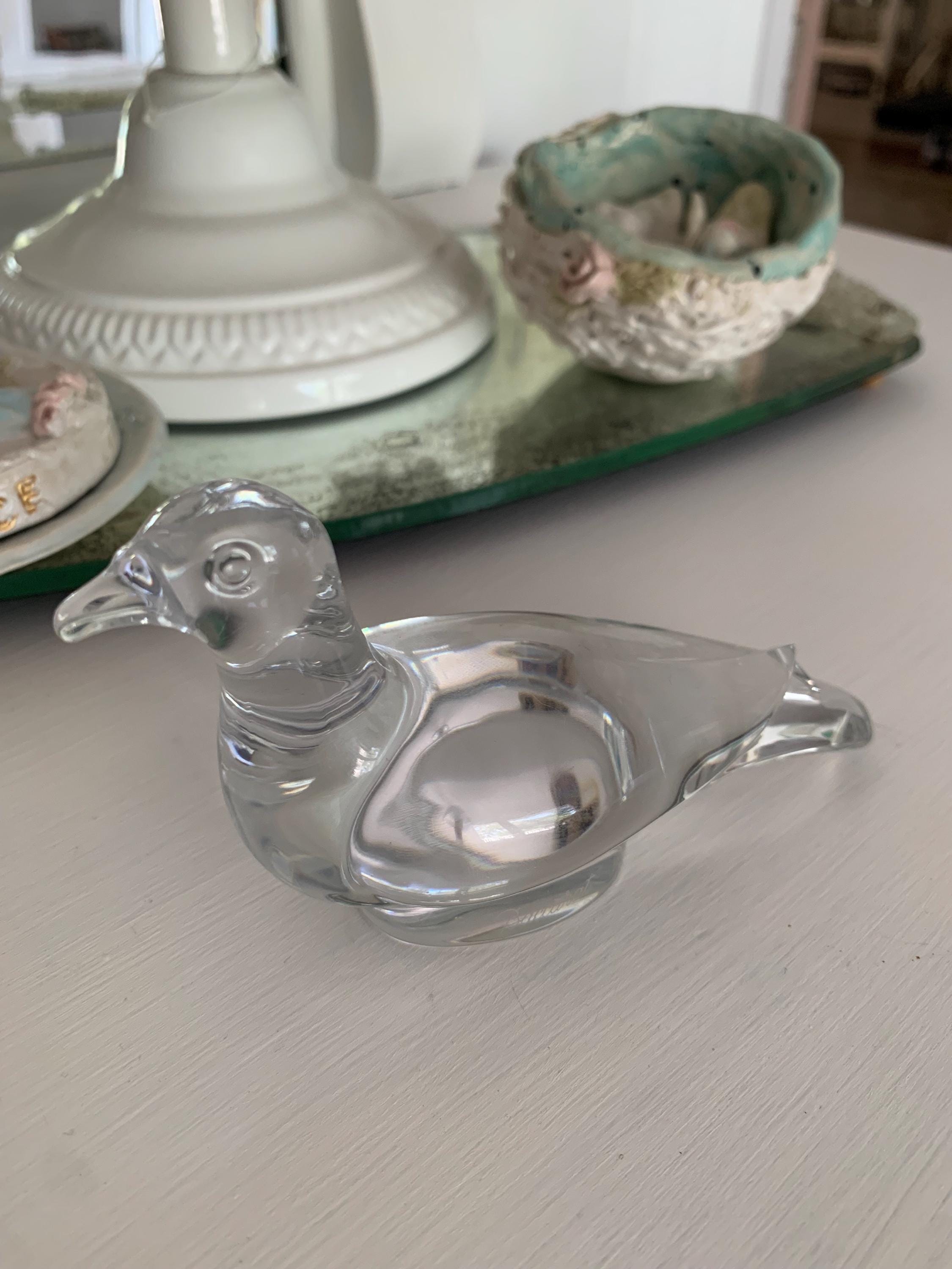 工芸品 baccarat bird honey Baccarat Bird - Etsy