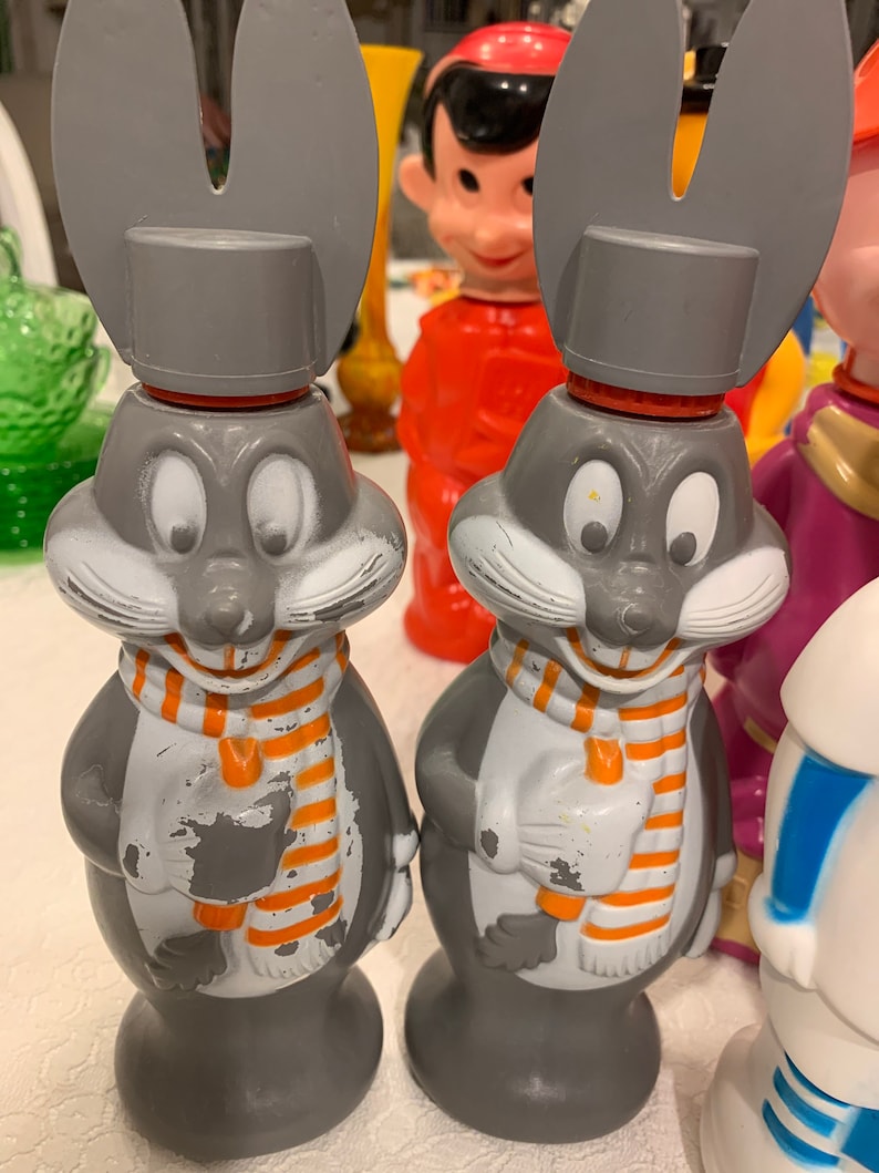 Vintage Soaky Bubble Bath Bottles From the 60s Your Choice Etsy