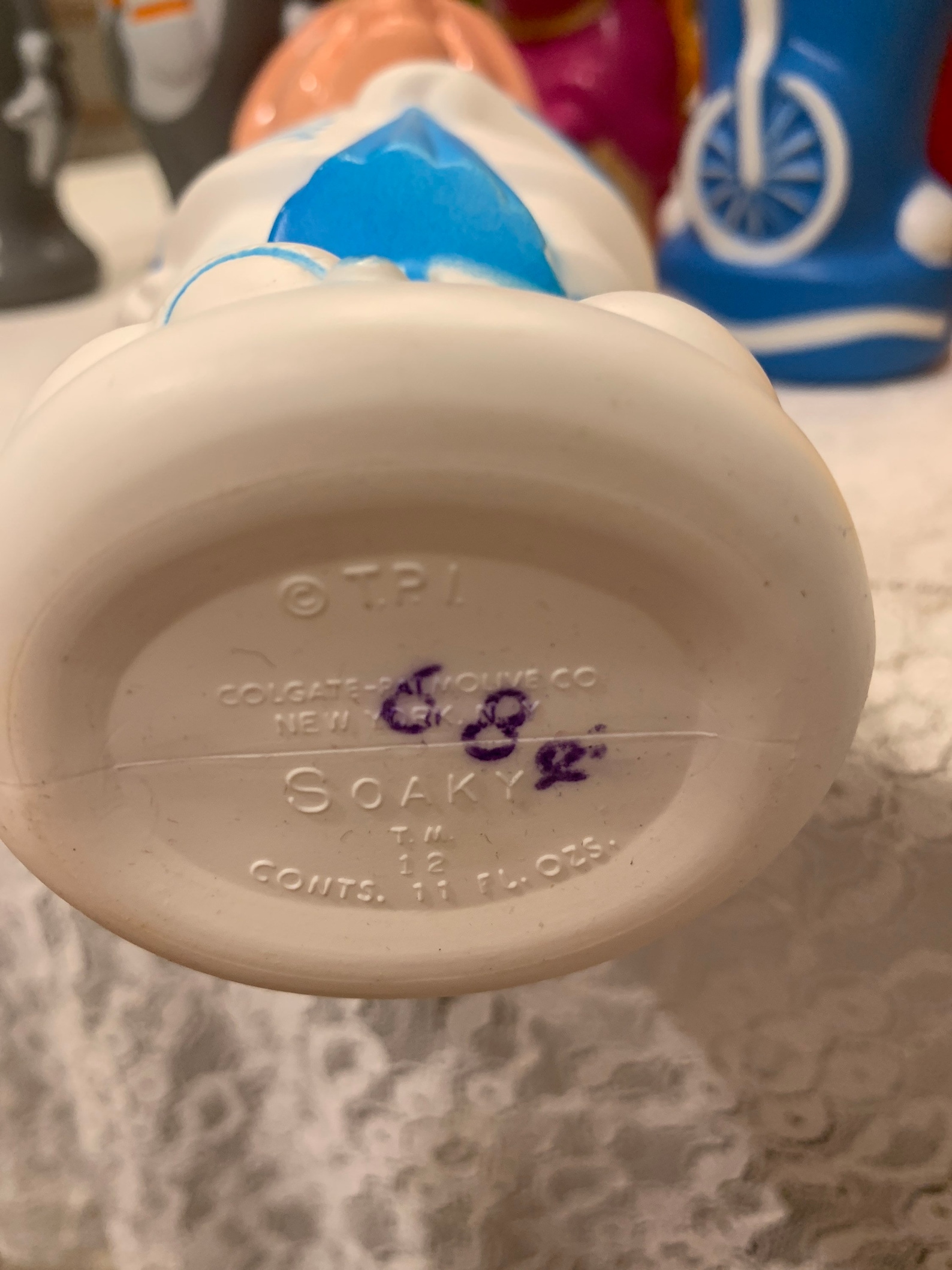 Vintage Soaky Bubble Bath Bottles From the 60s Your Choice Etsy