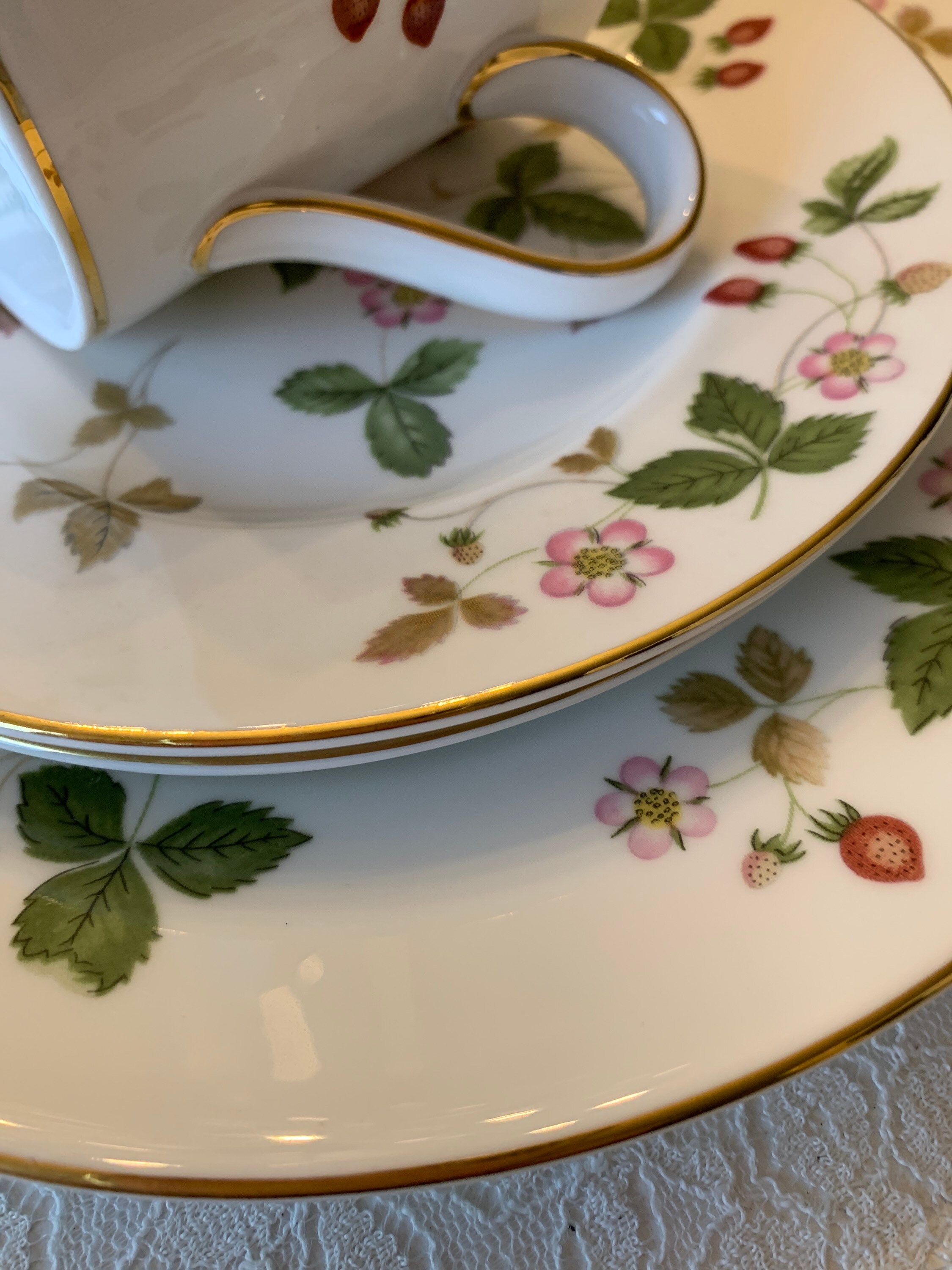 Wedgewood Wild Strawberry Fine Bone China Replacements - Etsy
