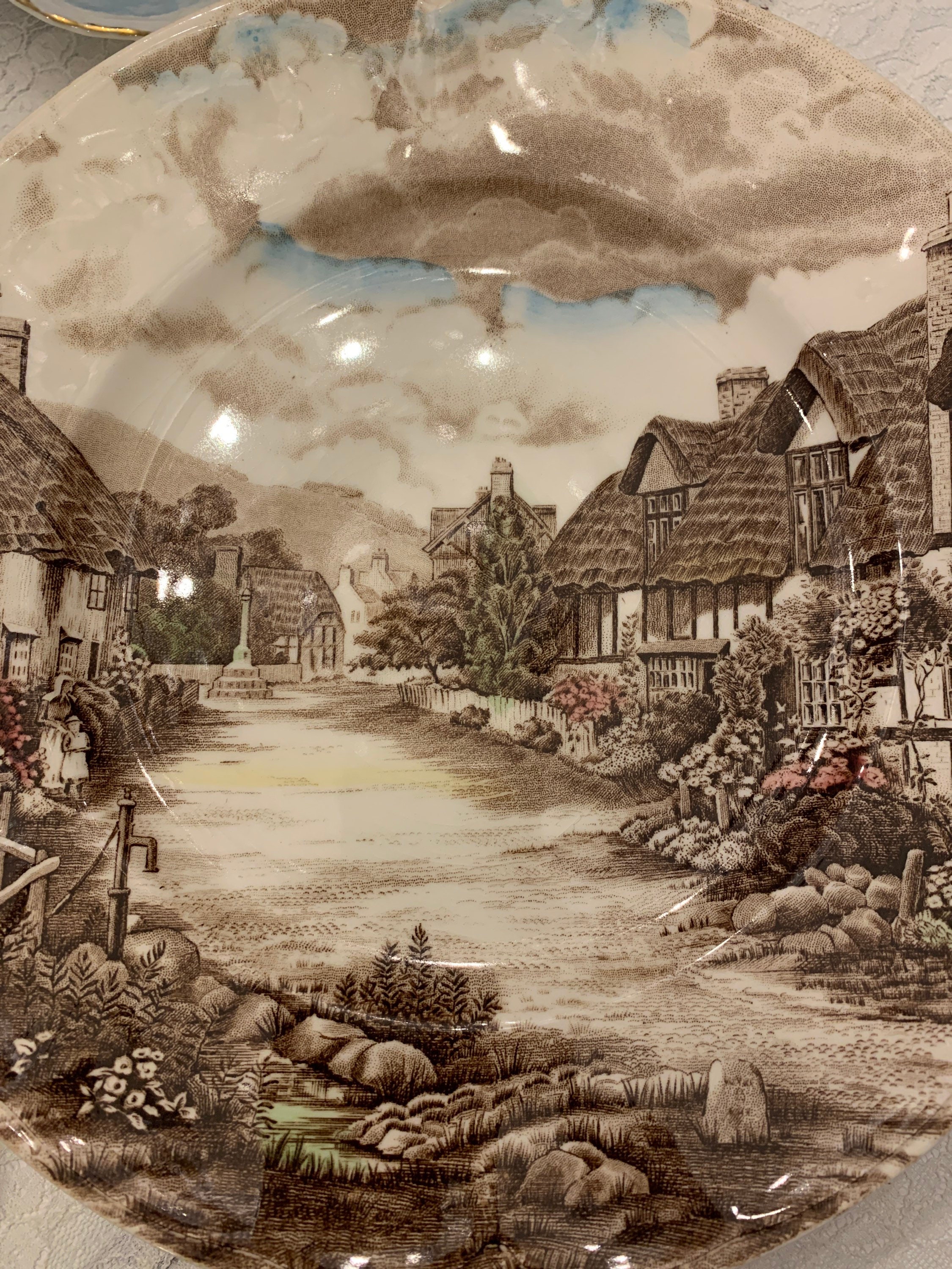 Olde English Countryside Johnson Bros. Ironstone Transferware - Etsy