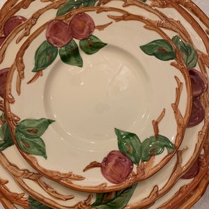Franciscan Apple Plates Assorted Sizes Replacements