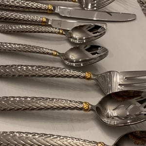 希少品 ラルフローレン EQUESTRIAN BRAID カトラリー 3組セット Ralph Lauren Flatware, Equestrian - Etsy