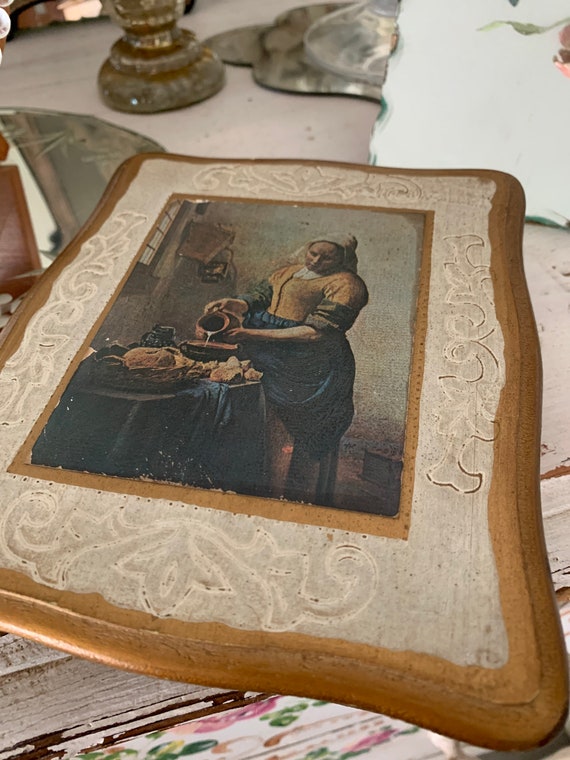 Buy Vintage French Florentine Jewelry Box, Gold Gilt, Shabby Chic