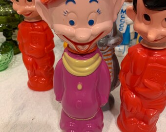 vintage Mr.Bubble ソーキーボトル Vintage Soaky Bubble Bath Bottles From the 60's Your Choice